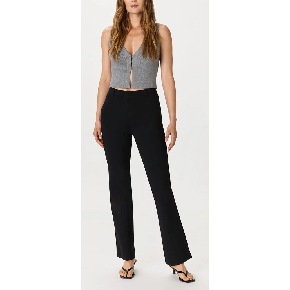 NWOT Quince Ultra-Stretch Ponte Bootcut Pants Black XS
